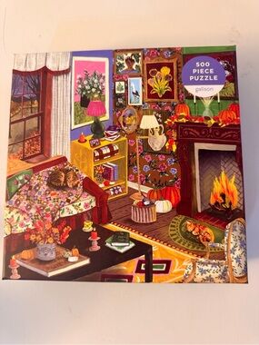 500 piece galison fall is in the air puzzle
